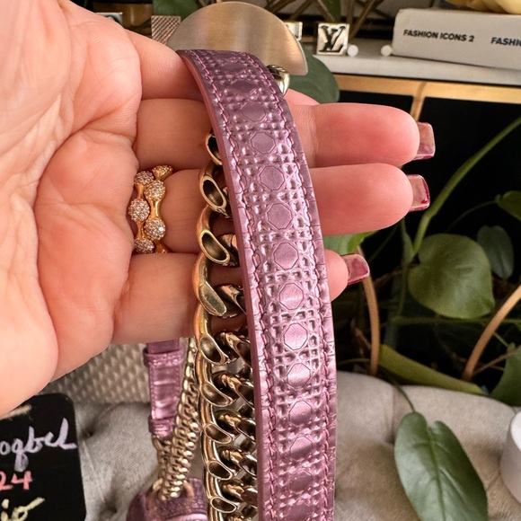 Small Dior Diorama in metallic pink *PRICE is FIRM - Picture 14 of 16